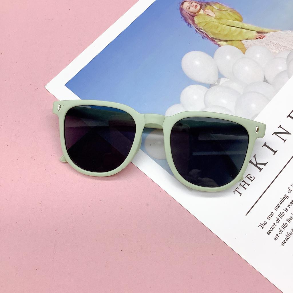 Retro Folding Travel Uv Protection Children'S Sunglasses Trendy Baby Sunglasses