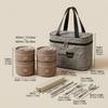 Kawaii 304 Stainless Steel Bento Box Thermal Lunch Box with Handle Microwave Safe Food Storage Containers for Kids Adults School