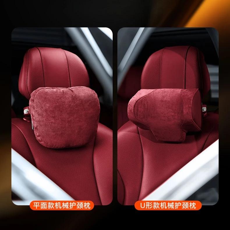 For AITO M8 M9 Multi Functional Mechanical Headrest Inlaid Adjustable Memory Cotton Neck Pillow Comfortable Interior Accessories