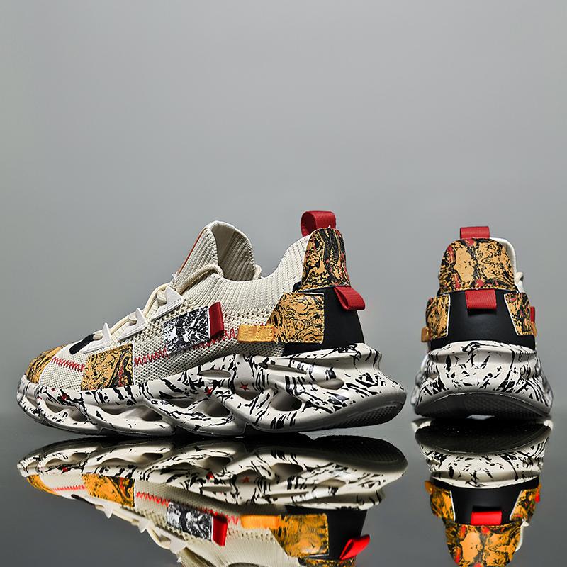 Scarpe da uomo Sneakers Uomo casual Scarpe da uomo tenis Scarpe di lusso Trainer Race Scarpe traspiranti mocassini moda Scarpe da corsa per uomo