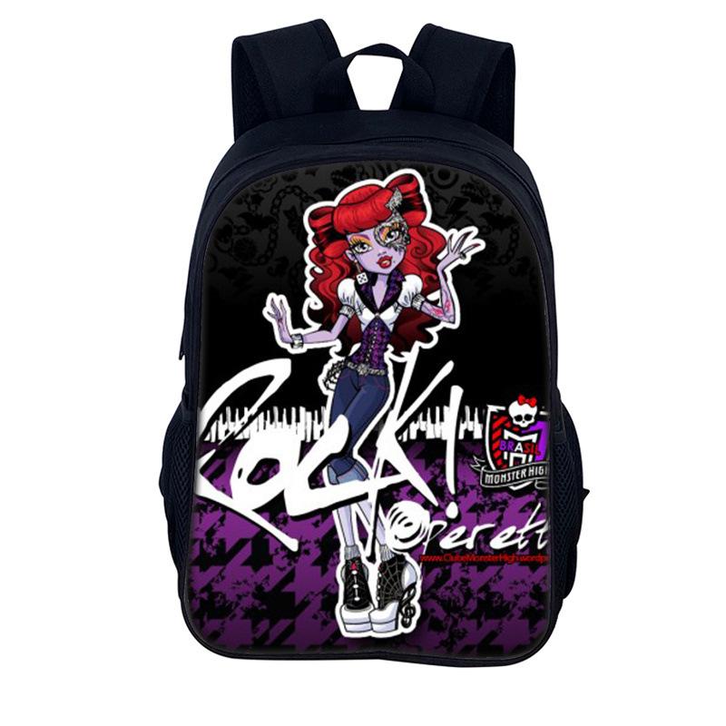 

Шкільний рюкзак Monster High, Дитячий рюкзак Elf High School KTB Genie High School New 15 Single Backpack
