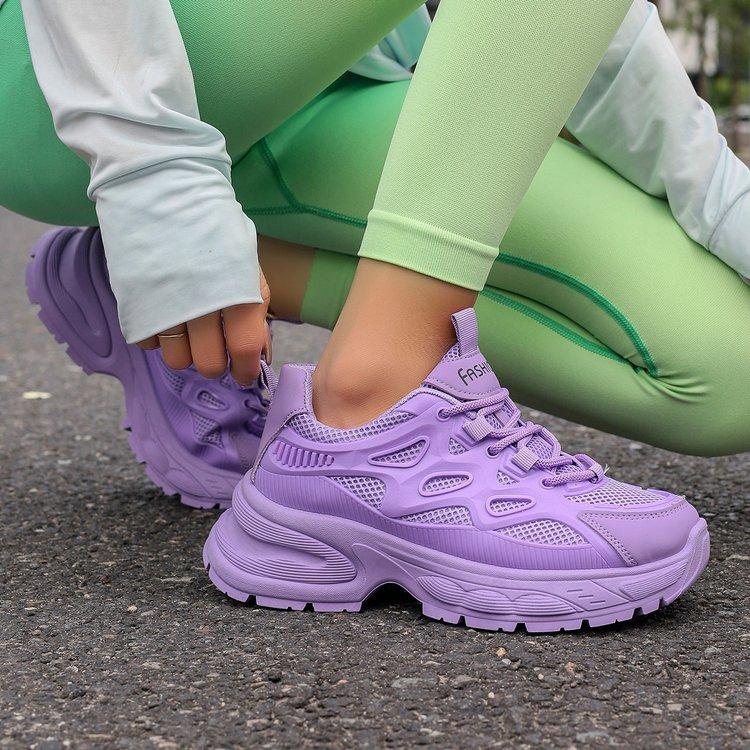 Sneakers Women Platform Flat Shoes Woman Shoes Red Casual Trainers Ladies Chunky Sneakers Women Shoes I21