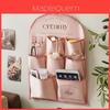 Borsa Organizer da Parete per Camera da Letto con Tasca in Tessuto per Cosmetici e Varie