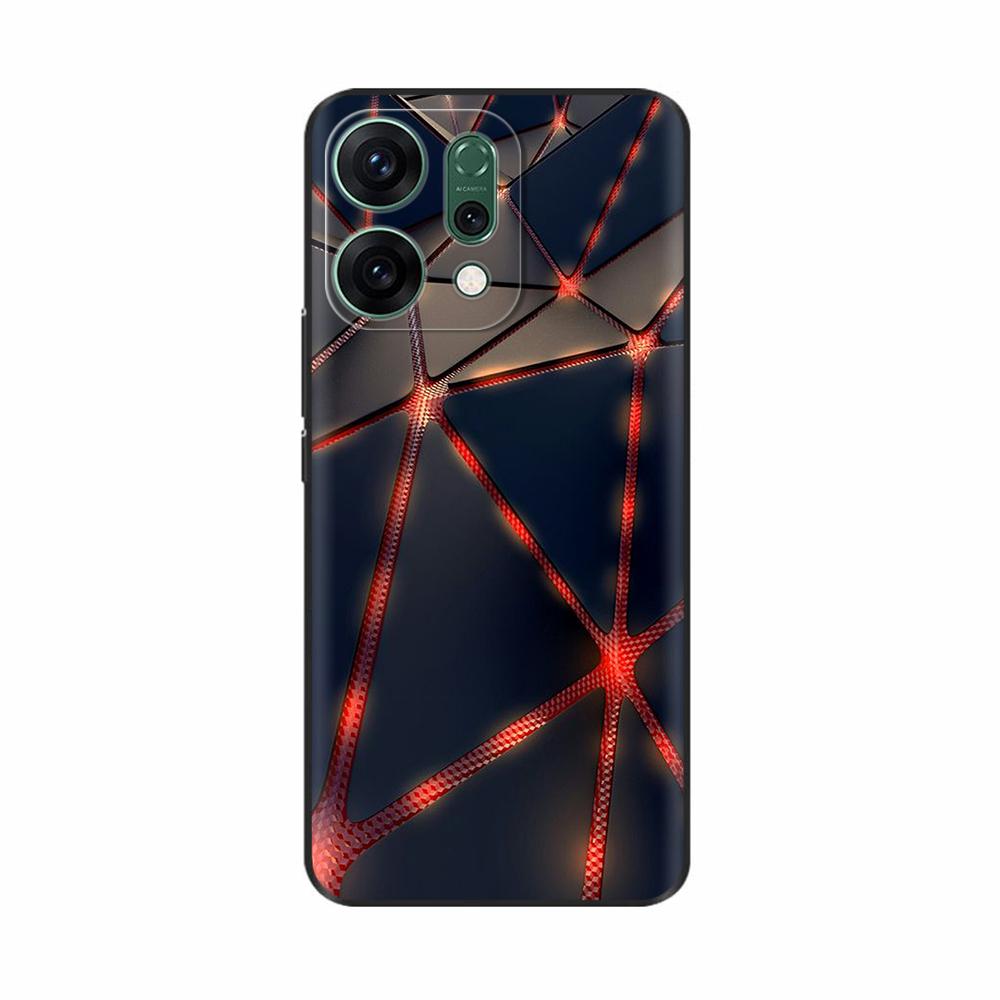 Phone Case For OPPO Reno 14 5G Case Soft TPU Painted Back Cover For OPPO Reno 14F 5G Silicone Phone Cases for Reno14 Pro Fundas