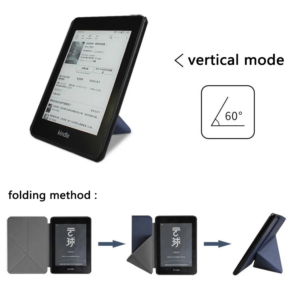 Foldable Stand Case for Kindle Paperwhite Colorsoft 1 2 3 5 6 10th 11th 12th Generation 6 6.8 7 Inch Pouch Cover
