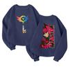 Children's Fashionable Lightweight Long-sleeved Round Neck Pullover With Pockets Printed Pullover
