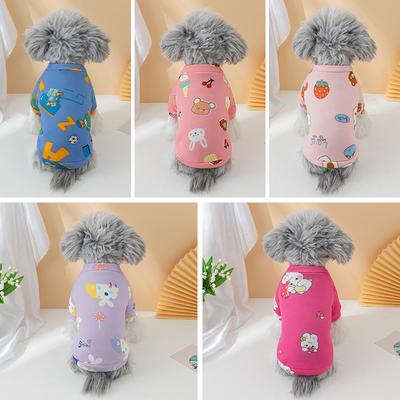 Summer Hot Sale Cross-border Cat Dog Pet Sweater Breathable Pet Clothes