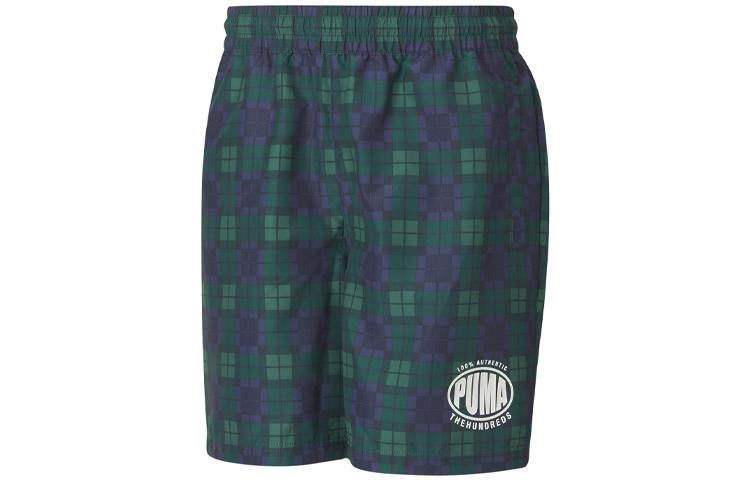PUMA X The Hundreds Casual Shorts Men s Green Moderate 596752-02 S