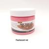 Iridescent Metallic Acrylic Paint, 100ml - Buddha Light Silver for Fluid Art, Walls, Hand-Painted Shoes, Gold Touch.