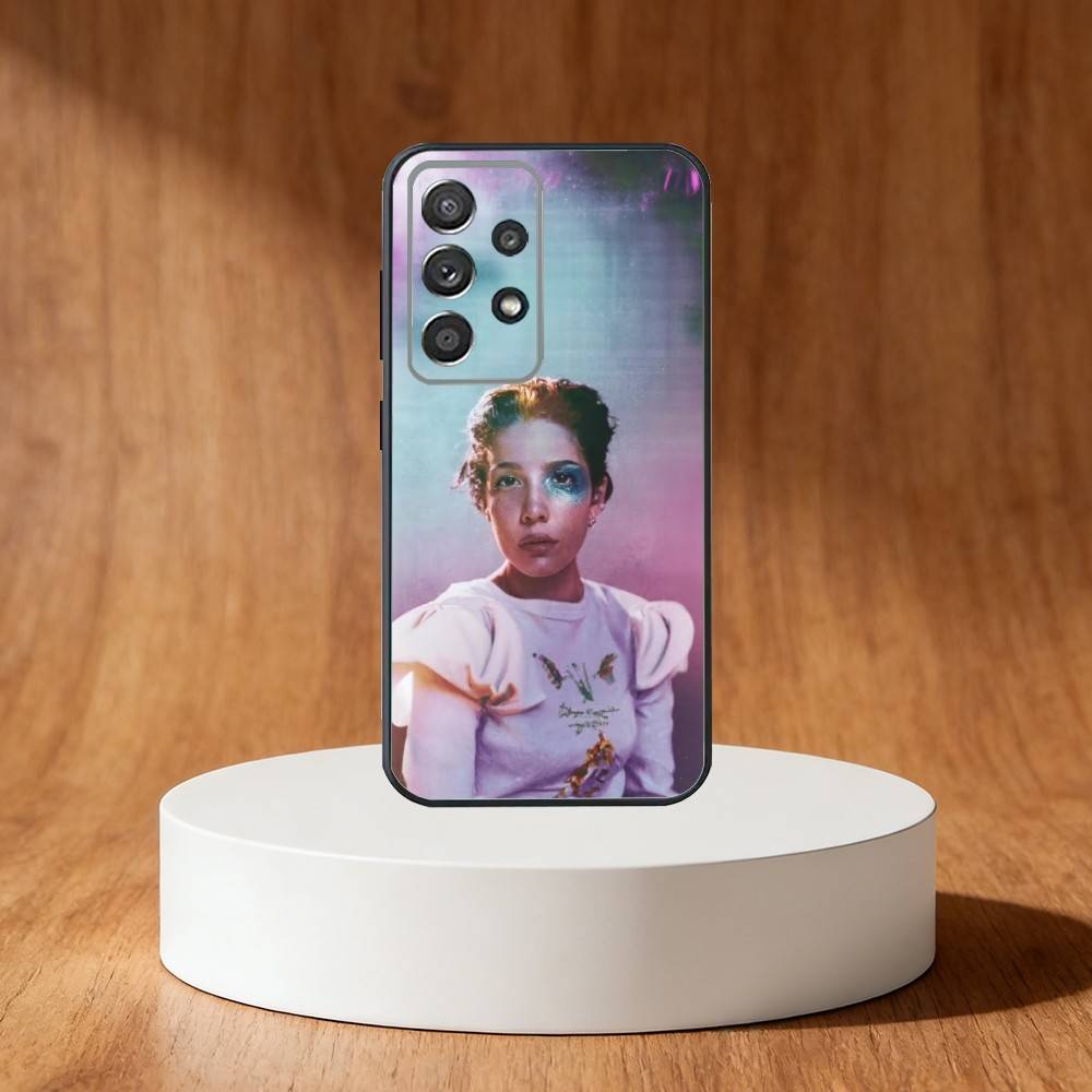 

Singer H-Halsey Phone Case For Samsung S25,S24,S21,S22,S23,S30,Ultra,S20,Plus,Fe,Note,10,9,5G Black Cover Samsung S20plus5G