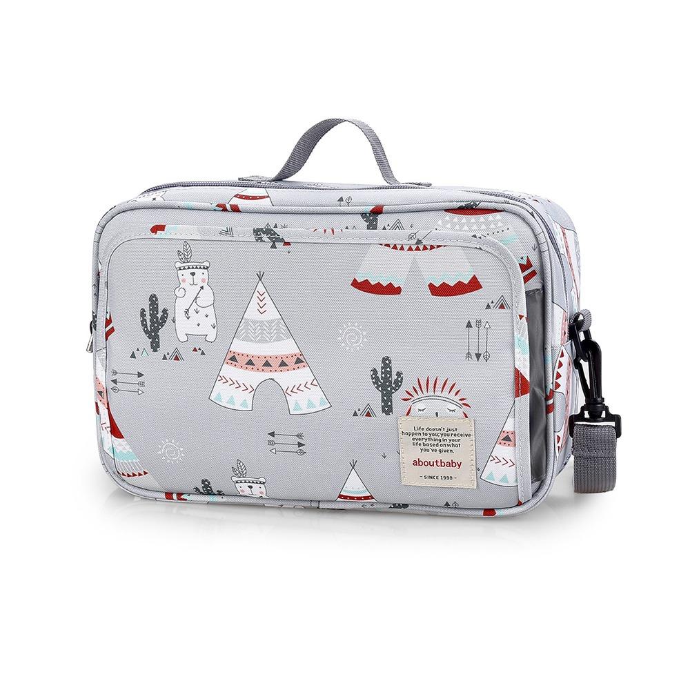 

Multiple Pockets Outing Travel Mummy Bag Polyester Pram Organizer Baby Stroller Bag Outdoors