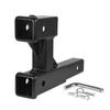 Receptor cu cârlig dublu Remorcă de 2 inchi Extensie cu cârlig dublu Adaptor pentru cârlig 9,84 inci Lungime maximă 3000KG GTW