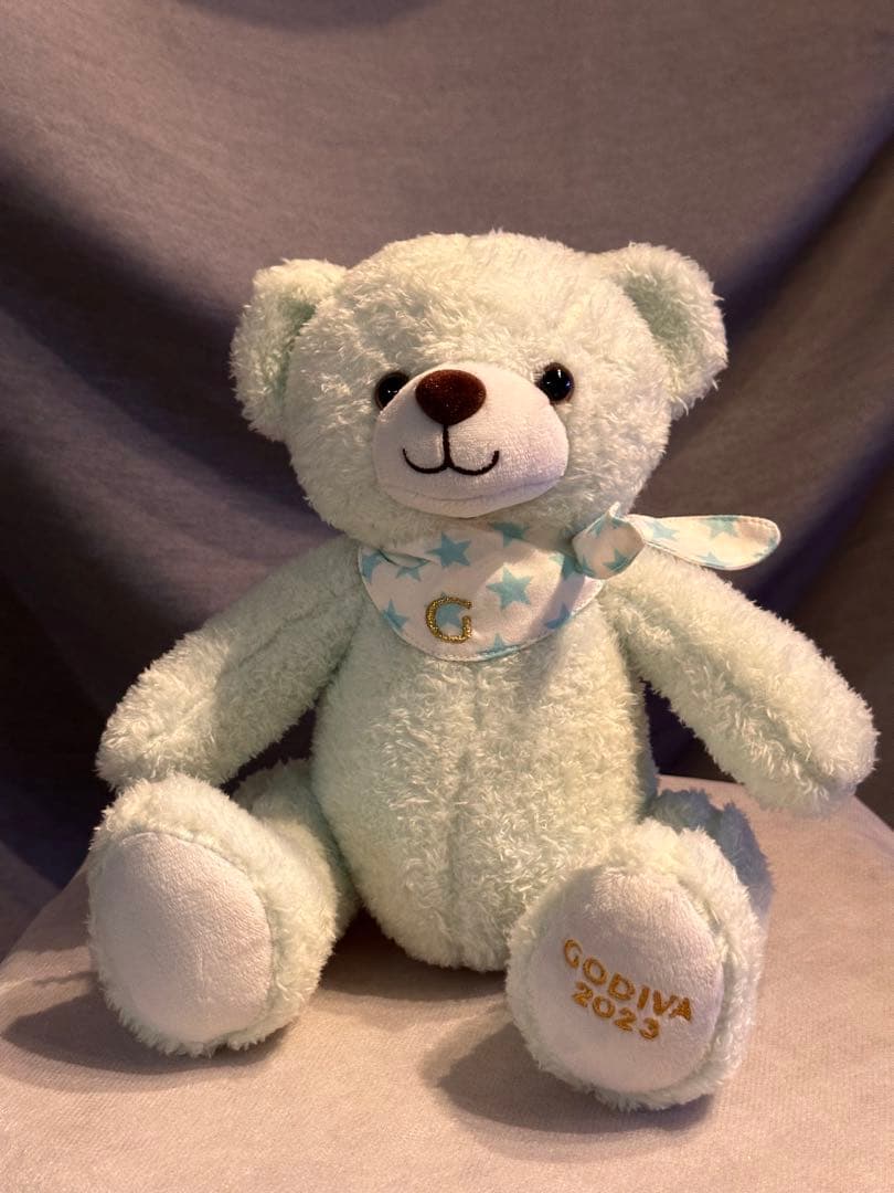 

[USED] Limited Edition 2023 White Day GODIVA Teddy Bear Plush Toy