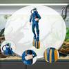 Diver Figure Tank Decorations, Creative Simulation Cute Figurine, Mini Aquarium