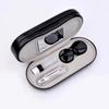 2 in 1 Cosmetic Case with Mirror Glasses Box Glasses Protective Cover  Universal Storage