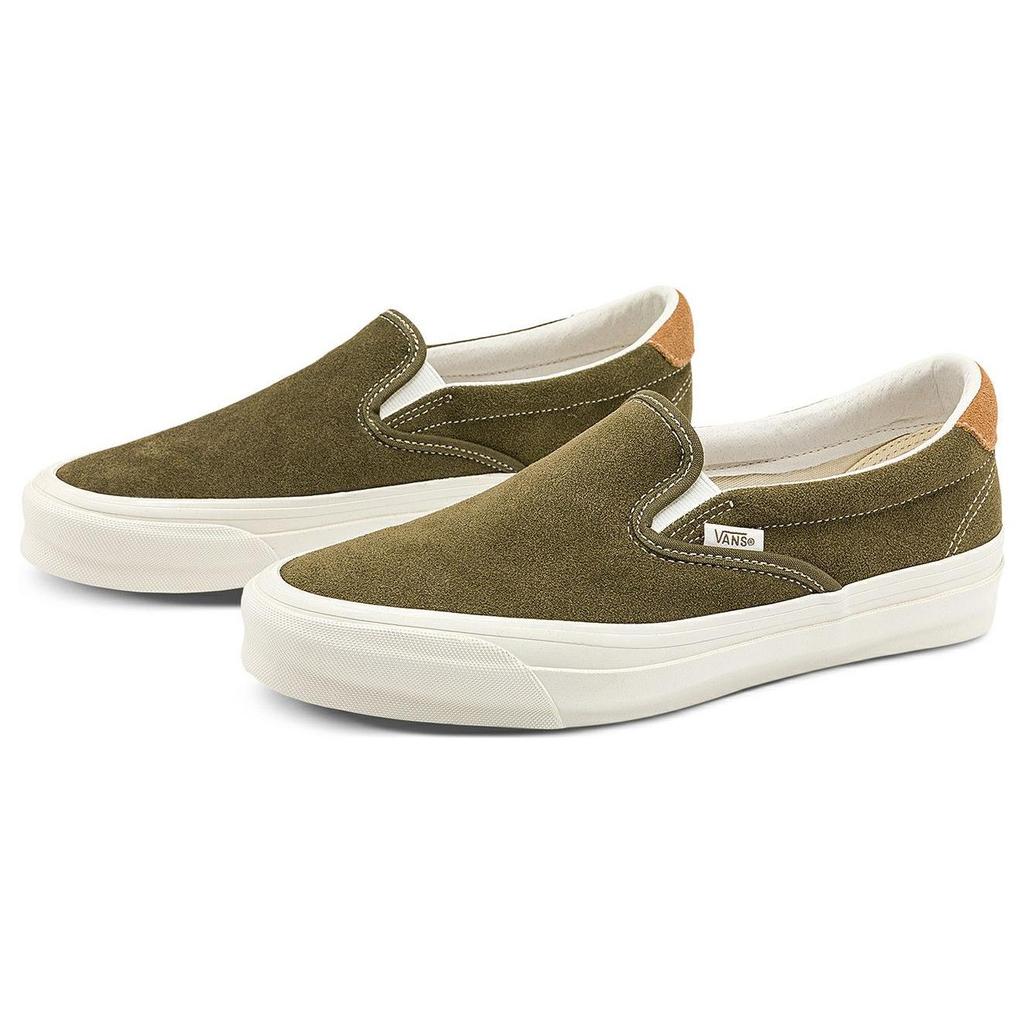 New Slip On Og Vans 59 Lx 'Dark Green' VN0007QEOLV
