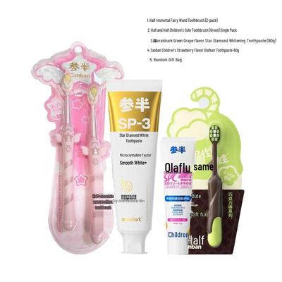 Canban Star Diamond White Toothbrush & Toothpaste Set