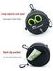 Multifunktionale Köder-Vorfach-Tasche mit Aufbewahrung für PE- und Carbon-Schnur, Schere und Lanyard