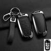 Zinc Alloy Leather For Lincoln Corsair Nautilus Aviator Navigator Continental Car Key Case Shell Keychain Keyring Car Key Cover