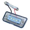 2pcs License Plate Light Rerplace For Benz C-Class W203-4D 2000-2007 LED White Light License Plate Light Automobiles Parts