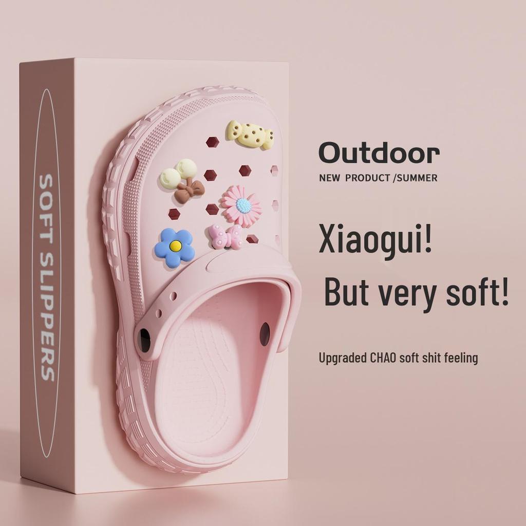 Sommer 2025 Rutschfeste Sandalen mit weicher Sohle für Mädchen, Eltern-Kind-Sandalen für den Außenbereich und den Strand