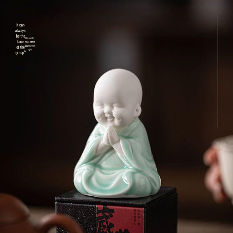 Ceramic Happy Maitreya Buddha Ornament