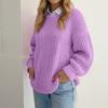 Women's Casual Long Sleeve Wool Hollow Out Sweaters For Women 2025 Trendy Lightweight Crochet Pullover Tops