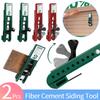 2Pcs Siding Installation Tools Siding Mounting Kit with Adjustable Reveals Siding Installation Carbon Steel for Home Exterior