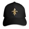 Fleur De Lys Fleur De Lis 3d Gold Look Baseball Cap Summer Beach Travel Streetwear Hip Hop Trendy Vintage Retro Embroidered