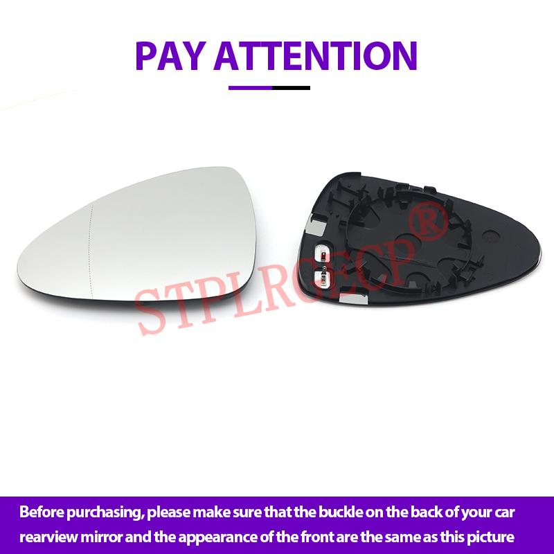 For Porsche Panamera 970 2010-2016 Car Left Right Rearview Side Wing Heated Clear Durable Mirror Glass Replacement