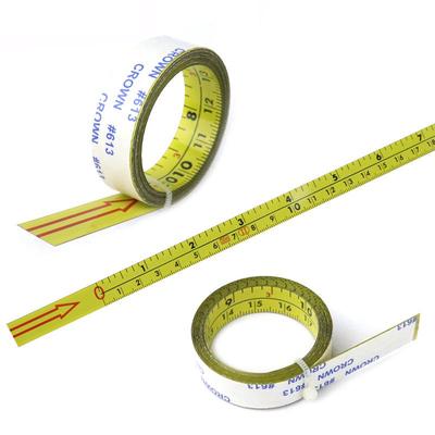 Dual-System Self-Adhesive Scale Ruler Sticker for Workbench