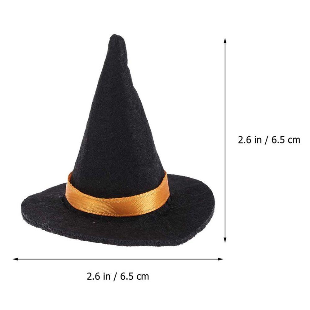 Party Supplies Wine Bottle Decor Halloween  Decoration Costume Props Witch Hats Halloween Hat