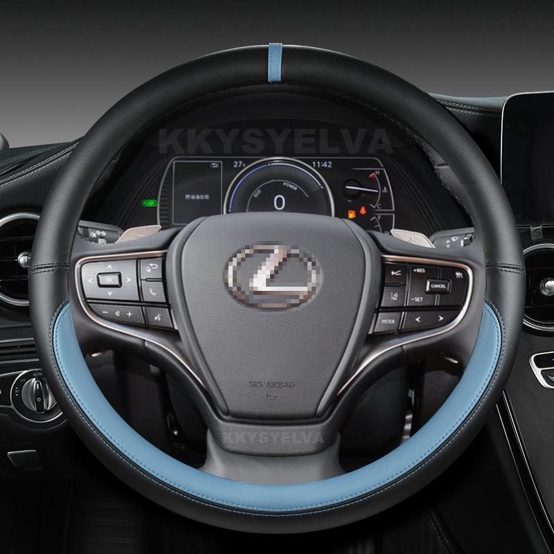 Microfiber Leather Car Steering Wheel Cover For Lexus is250 RX350 is350 GX460 is300 ES350 RC LS NX CT200h Auto Accessories