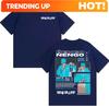 Nengo Flow Real G4 Life Album Tour 2025 Merch Tshirts Unisex Unisex Fashion Retro Oversized Tshirt Summer Tops 100 Cotton T Shirt