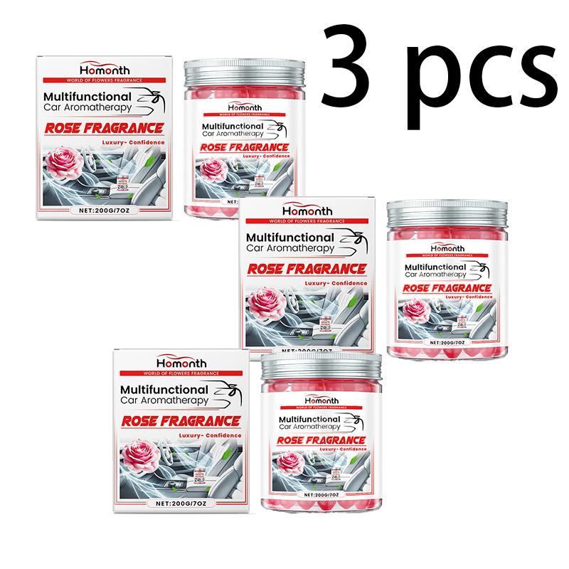 Homonth Car Aromatherapy Series Hypoallergenic formula purifies and freshens the air with a long-lasting fragrance.