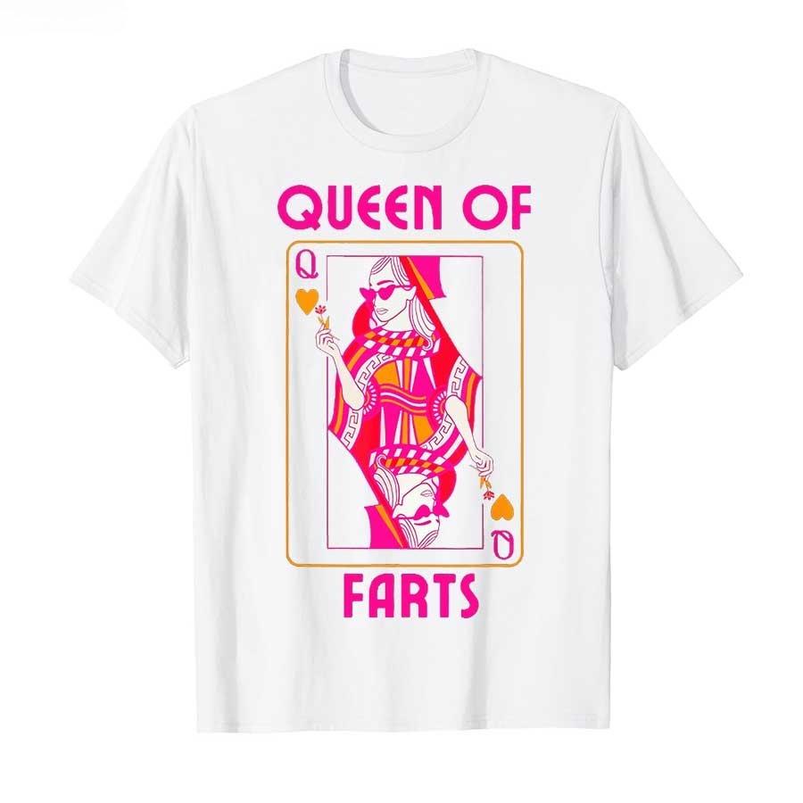 

New 2026 Ugly Queen Embarrassing Joke Adult Humor Print TShirt Unisexs Womens Cotton TShirt of High Quality Top Summer S