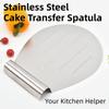 Heavy Duty Pizza Transfer Shovel Silver Baking Shovel Paddle Cake Tray Spatula  Baking Tools