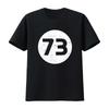 73 T Shirt Birthday Fashion Present Funny Number Print Soft Breathable Top for Everyday Wear Unisexs Clothing 2026 Summer T Shirt