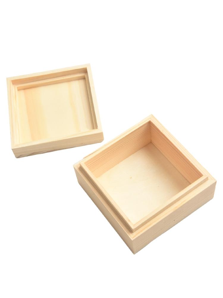 Jewelry Collection Box Storage Box Wooden Box Personalizing Pine