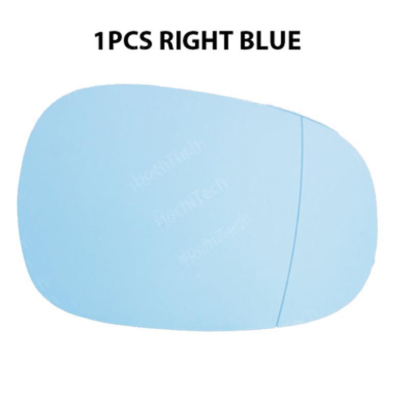 1pcs Replacement Rearview Mirror Glass Left & Right For BMW 1 Series  E81 116d 116i 118d 118i 120d 120i 130i 2009-12 Blue