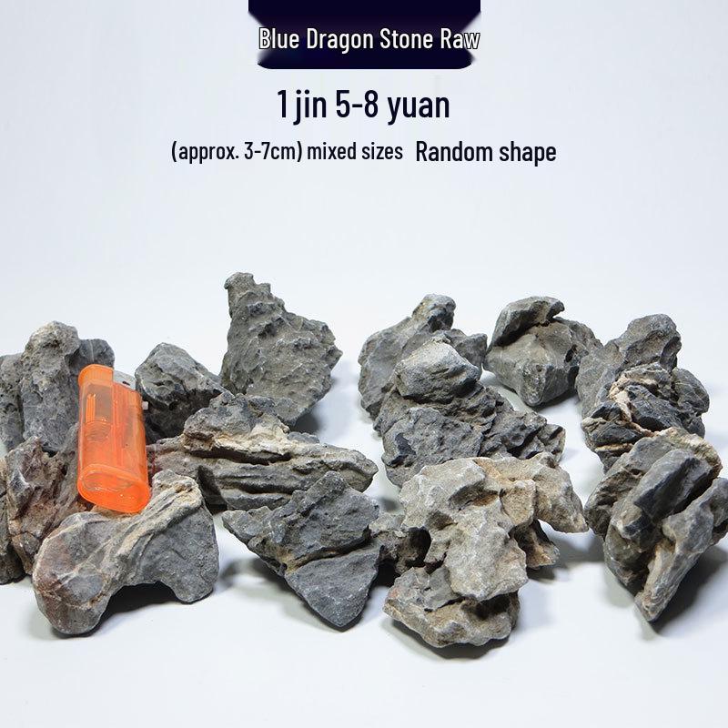 Azure Dragon Aquarium and Bonsai Landscaping Stone Set