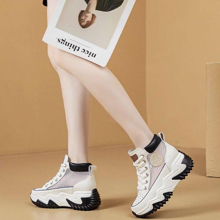 

Little white shoes women s spring and autumn new muffin thick sole heightening casual versatile sports shoes 35 білий