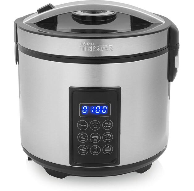 Rice Cooker Tristar RK-6138, Digital with Steamer Function