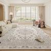 Light Luxury Carpets for Living Room Persian Style Bedroom Decor Carpet Fluffy Soft Bedside Plush Rug Home Anti-slip Floor Mat