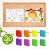 YPLUS Water Coloring Book for Water Coloring Book with 26 Pages 8 Ages Boys Gift Animals Kids Mess-Free Brush, & Colors, 3+, & Girls, -