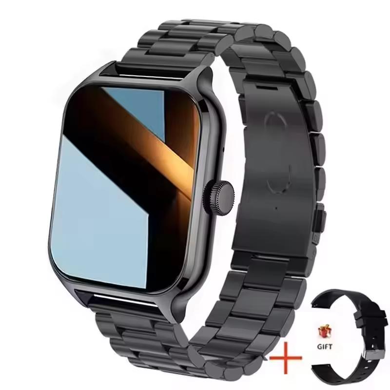 Smart Watch  New 2.01 Inch Full Touch Screen Heart Rate Tracker Bluetooth Call Sport Smartwatch For Men Women