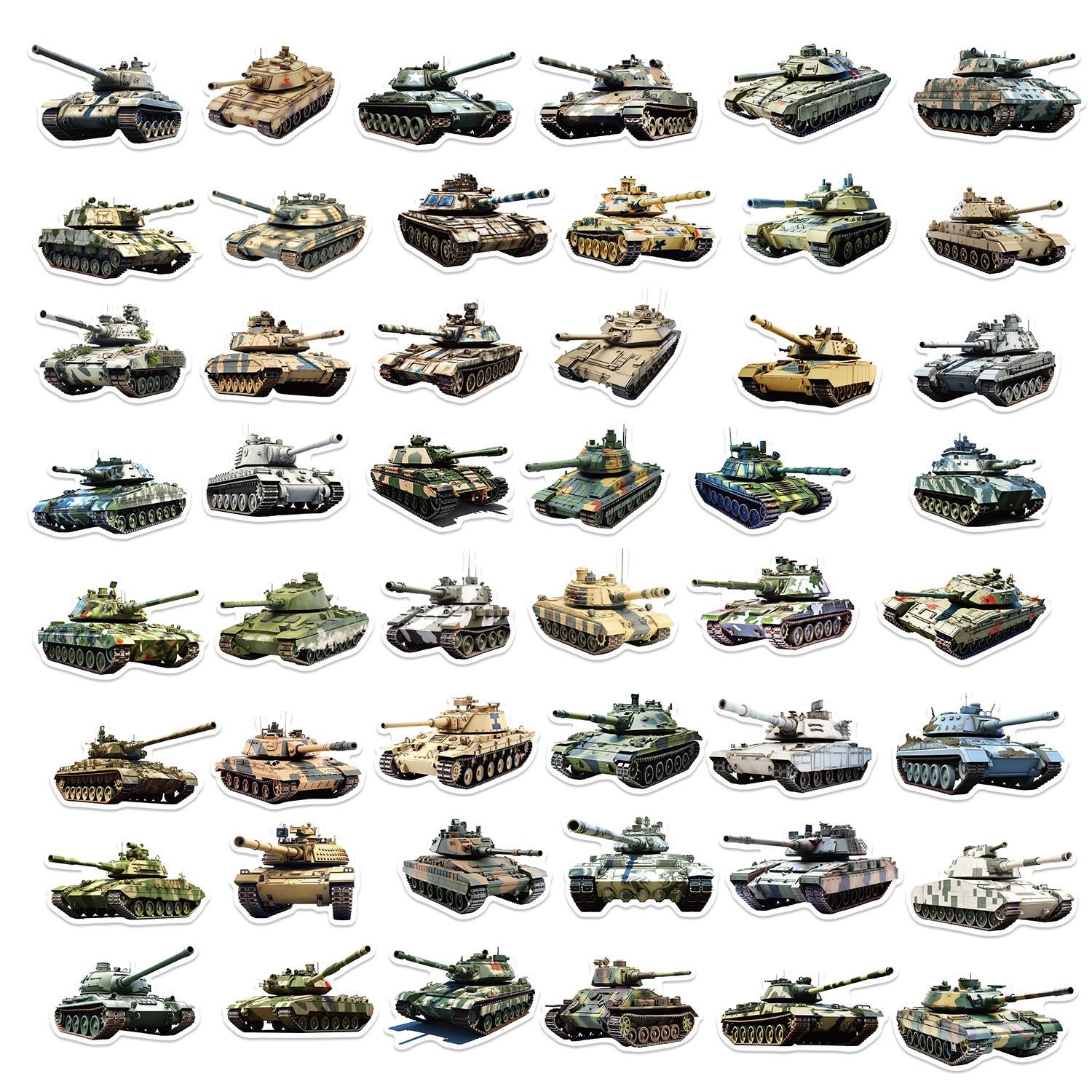 

50 Мультяшных Наклеек Граффити Танк Декоративные Гитара Ноутбук Чемодан DIY Водонепроницаемые Наклейки