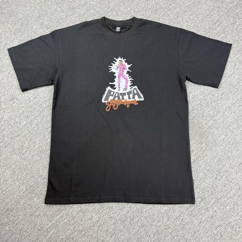 Unisex Cotton Graphic Tee Oversized Fit Short Sleeve T-Shirt Youth Casual Wear