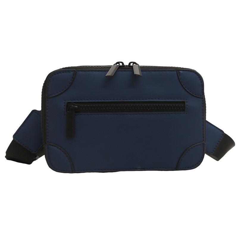Stylish Men's Casual Crossbody Bag Fashionable Minimalist Commuter Small Square Bag