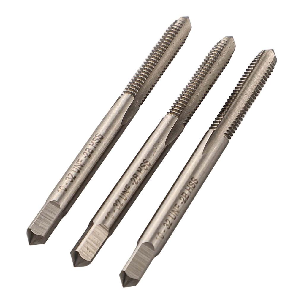 For Iron Plates 10x32 Thread Tap 10-32 Thread Tap Processing Through Holes Straight Groove Tap Clear Thread Without Burrs